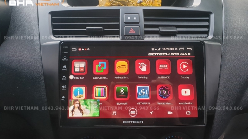 Màn hình DVD Android xe Mazda BT50 2013 - nay | Gotech GT8 
